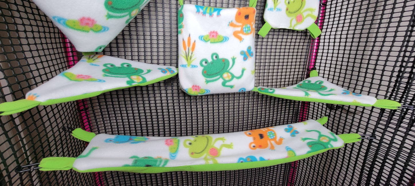 Jumping Frogs 6-piece Cage Set 2